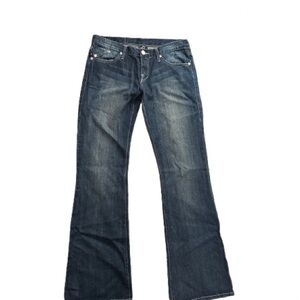 Victoria Beckham x Rock & Republic Y2K Dark Blue bootcut Jeans